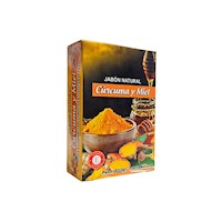 Jabón Natural Cúrcuma Y Miel 110Gr - Genérico + Regalo